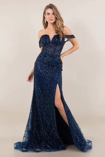 Cinderella Couture 8516J Rhiestone Glam Tulle Gown #0 default frontface vertical thumbnail