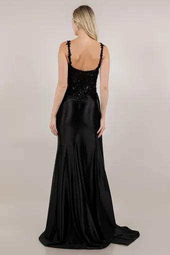 Cinderella Couture 8523J Embo Lace Satin Drape #7 default backface vertical thumbnail