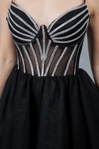 Cinderella Couture 5138J Tulle With Rhinestone #5 frontface vertical cropped thumbnail