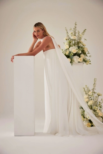 Sassi Holford #Dana Chiffon Overdress #1 vertical thumbnail