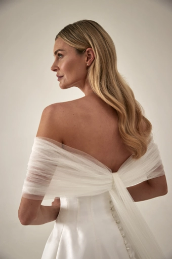 Sassi Holford #Dana Tulle Bow #1 default backface vertical cropped thumbnail