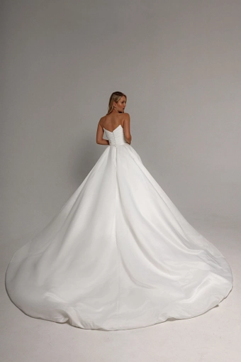 Olivia Bottega 2 in 1 Sheath Wedding Dress Jelena with Detachable Sophia Skirt #2 default backface vertical thumbnail