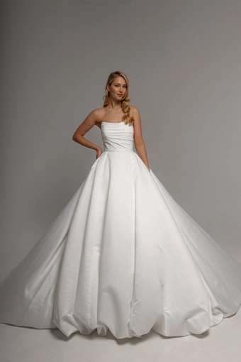 Olivia Bottega 2 in 1 Sheath Wedding Dress Jelena with Detachable Sophia Skirt #1 frontface vertical thumbnail