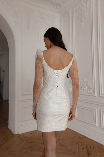 Olivia Bottega 2 in 1 Wedding Dress Calista With The Detachable Skirt #11 backface vertical cropped thumbnail