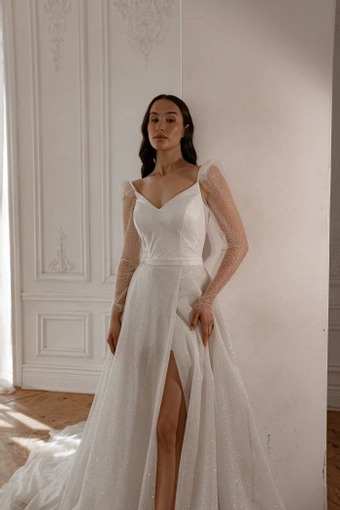 Olivia Bottega 2 in 1 Wedding Dress Calista With The Detachable Skirt #9 frontface vertical cropped thumbnail
