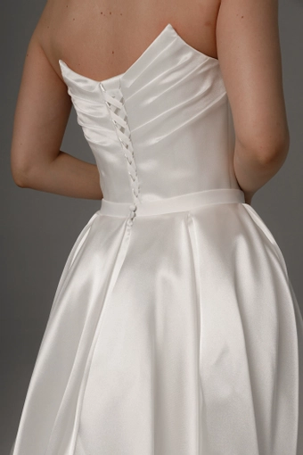 Olivia Bottega 2 in 1 Wedding Dress Dakota With Detachable Fiorelia Skirt #8 backface vertical cropped thumbnail