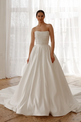 Olivia Bottega 2 in 1 Wedding Dress Elu With Detachable Protea Skirt #0 default frontface vertical thumbnail