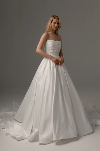 Olivia Bottega 2 in 1 Wedding Dress Elu With Detachable Protea Skirt #1 frontface vertical thumbnail