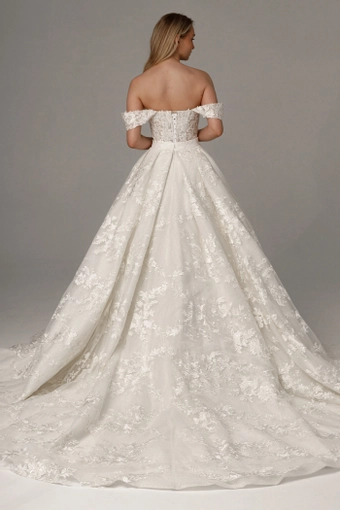 Olivia Bottega 2 in 1 Wedding Dress Mitsis With Detachable Airis Skirt #3 default backface vertical thumbnail