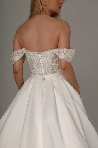 Olivia Bottega 2 in 1 Wedding Dress Mitsis With Detachable Protea Skirt #3 backface vertical cropped thumbnail
