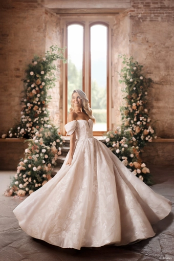 Disney Fairy Tale Weddings Style #DP451 #3 frontface vertical thumbnail