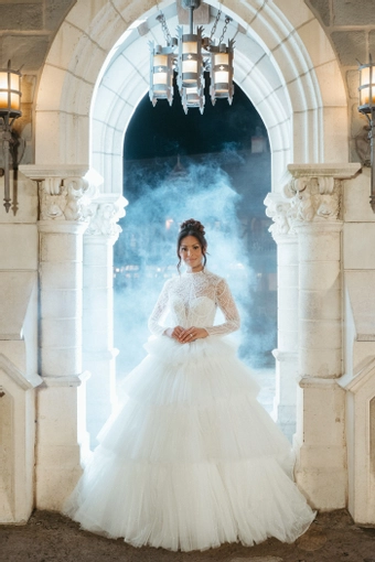 Disney Fairy Tale Weddings Style #DP459 #0 default frontface vertical thumbnail