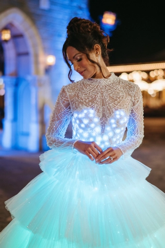 Disney Fairy Tale Weddings Style #DP459 #4 frontface vertical cropped thumbnail