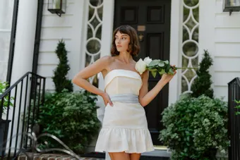 Lula Kate Style #Eva Drop Waist Mini Bengaline #0 default frontface thumbnail