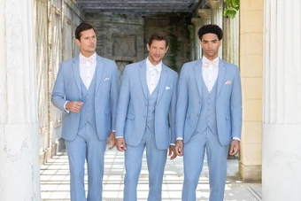 Metro Collection Style Cornflower Metro Suit #2 thumbnail