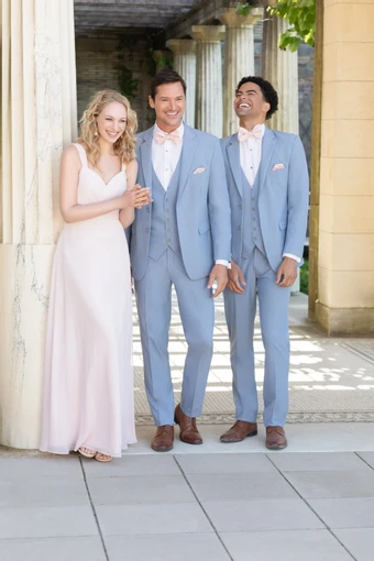 Metro Collection Style Cornflower Metro Suit #1 frontface vertical thumbnail