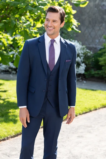 Metro Collection Style Navy Metro Suit #0 default frontface vertical thumbnail