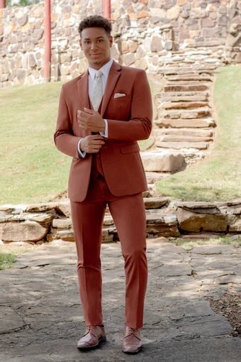 Metro Collection Style Rust Metro Suit #0 default frontface vertical thumbnail