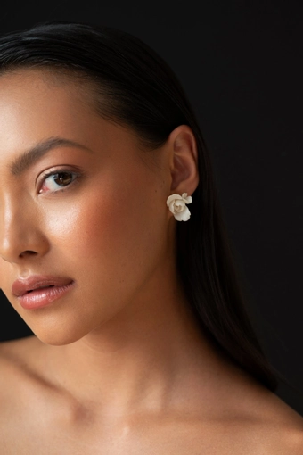 Jenny Yoo AB02 Blossom Stud Earring #0 default vertical thumbnail