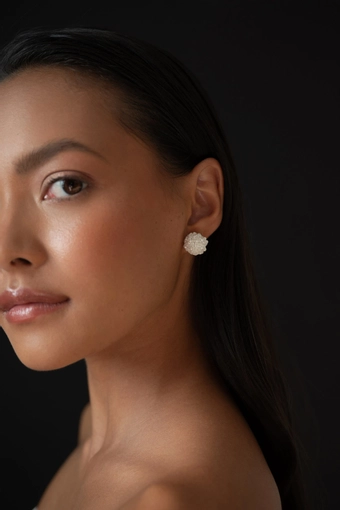 Jenny Yoo AB04 Celine Stud Earring #0 default vertical thumbnail
