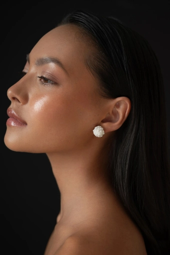 Jenny Yoo AB04 Celine Stud Earring #1 vertical thumbnail