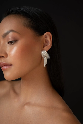 Jenny Yoo AB06 Layla Drops Earring #0 default vertical thumbnail