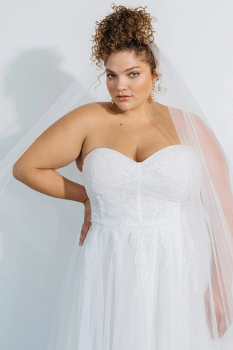 Jenny Yoo V12053 Merida Veil #3 frontface vertical cropped thumbnail