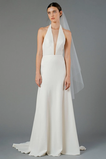 Jenny Yoo V12053 Merida Veil #2 frontface vertical thumbnail