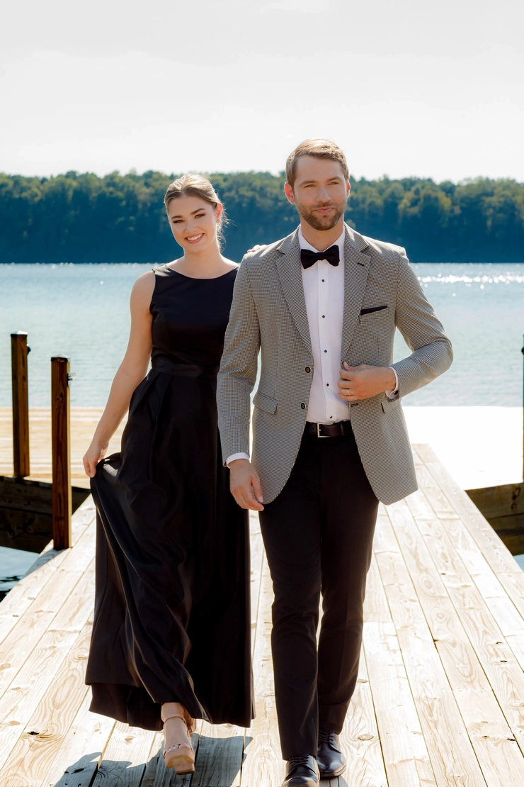 Larr Brio Houndstooth Soft Coat Default Thumbnail Image