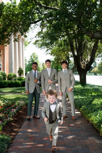 Larr Brio Metro Plaid Coats #9 frontface vertical thumbnail