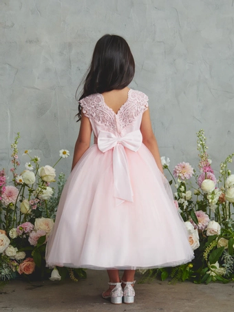 Tip Top Kids 5856   Elegant Youth Formal Occasion Gown #10 backface vertical thumbnail