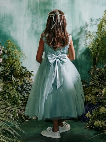 Tip Top Kids 5856   Elegant Youth Formal Occasion Gown #11 backface vertical thumbnail