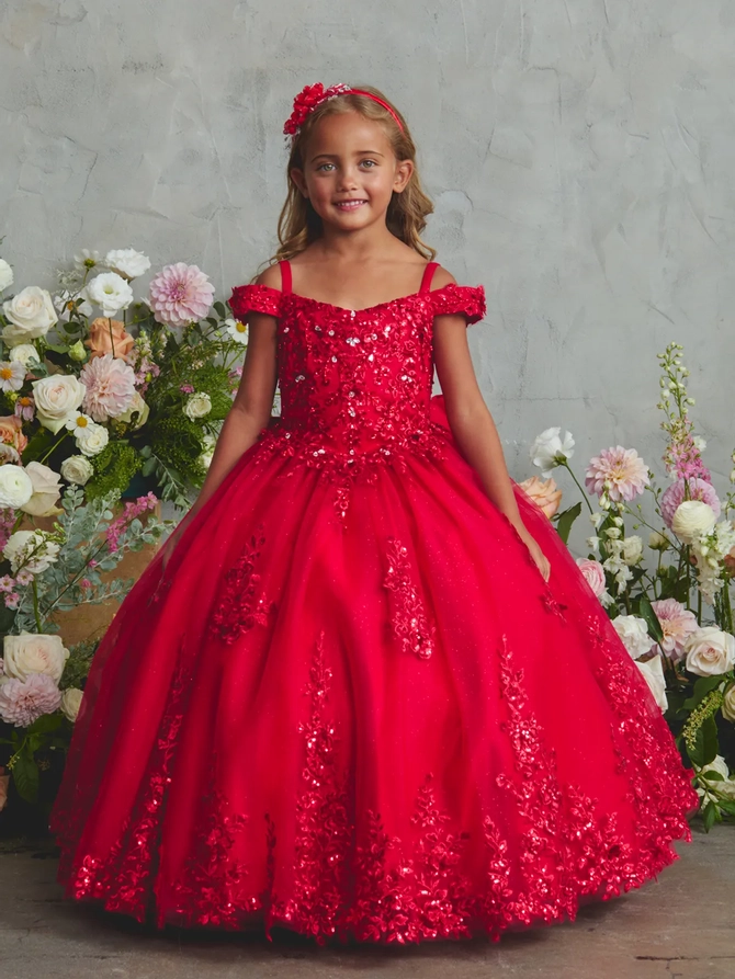 ミナペルホネン jelly flower セレモニードレス 110 キッズ Tip Top Kids | Sabrina's Bridal & Prom - 7051 | Sabrina's Bridal