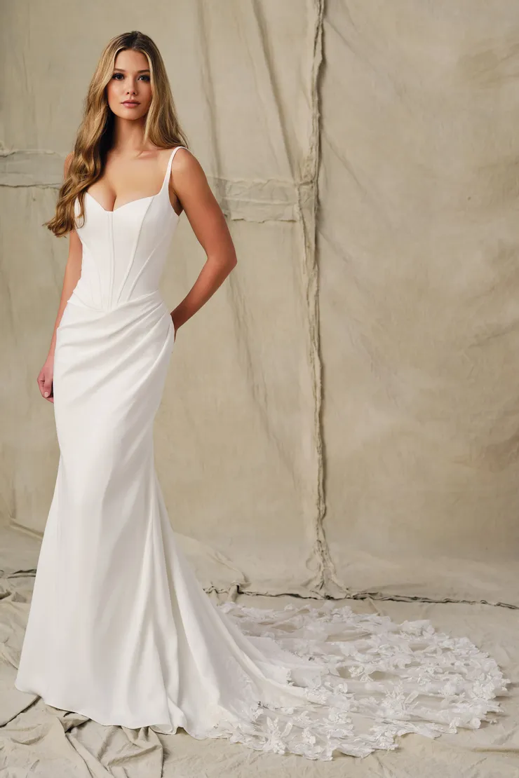 Crepe Wedding Dresses