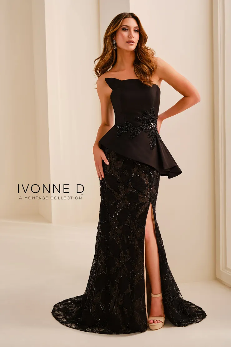 Ivonne D Style #ID2204 #1 Black frontface vertical picture