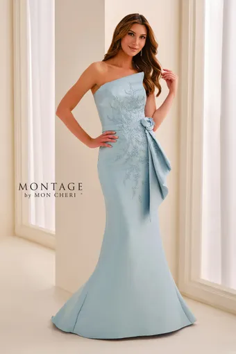 Montage Style #M3219 #1 Powder Blue frontface vertical thumbnail