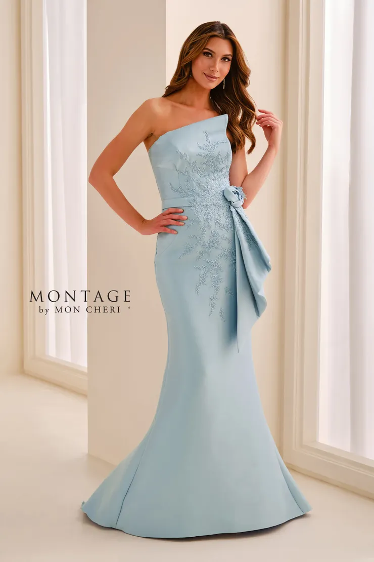 Montage Style #M3219 #1 Powder Blue frontface vertical picture