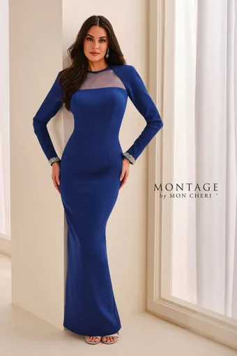Montage Style #M3221 #1 Royal Blue frontface vertical thumbnail