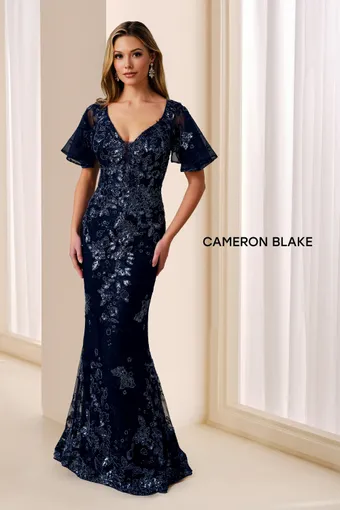 Cameron Blake #CB453 $4 Navy Blue frontface vertical thumbnail