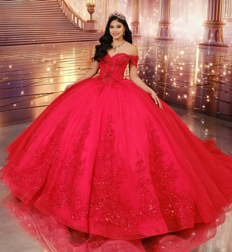 Princesa by Ariana Vara Style #PR30241 #1 Red frontface vertical picture