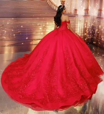 Princesa by Ariana Vara Style #PR30241 #2 Red backface vertical thumbnail