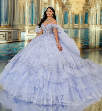 Princesa by Ariana Vara Style #PR30243 #2 Periwinkle frontface vertical thumbnail