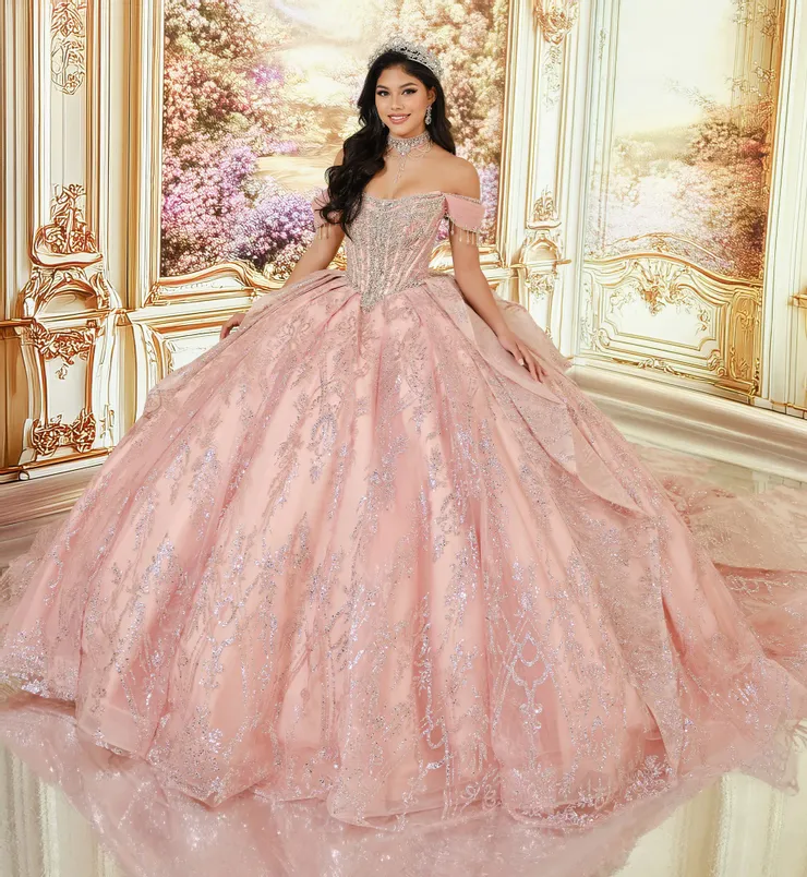 Princesa by Ariana Vara Style #PR30245 #1 Rose Gold frontface vertical picture