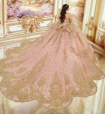 Princesa by Ariana Vara Style #PR30246 #4 default Rose Gold/Gold backface vertical thumbnail