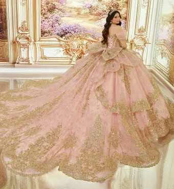 Princesa by Ariana Vara Style #PR30246 #5 Rose Gold/Gold backface vertical thumbnail