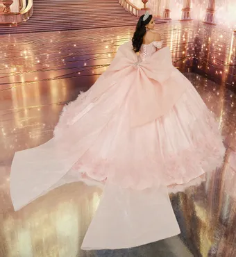 Princesa by Ariana Vara Style #PR30249 #3 Blush backface vertical thumbnail