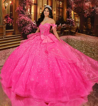 Princesa by Ariana Vara Style #PR30254 #0 default Magenta frontface vertical thumbnail