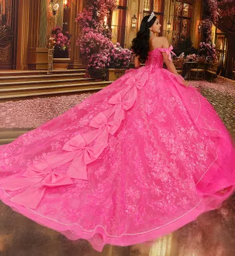Princesa by Ariana Vara Style #PR30254 #6 default Magenta backface vertical thumbnail
