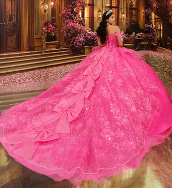 Princesa by Ariana Vara Style #PR30254 #3 Magenta backface vertical thumbnail