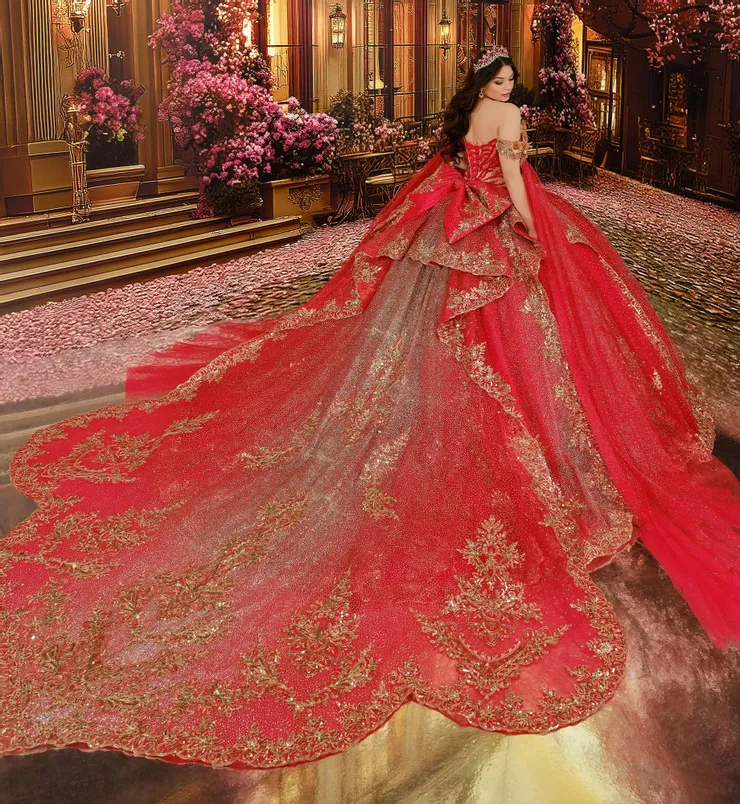 PR30250 #1 Red/Gold backface vertical picture